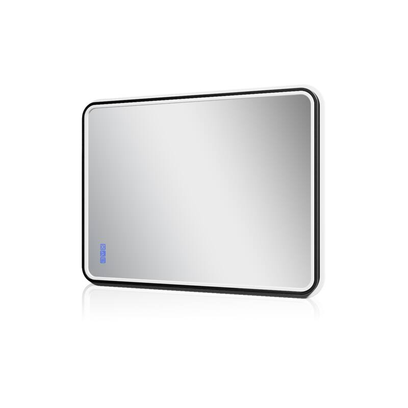 ExBrite Bathroom LED Mirror with Defog, Stepless Dimming