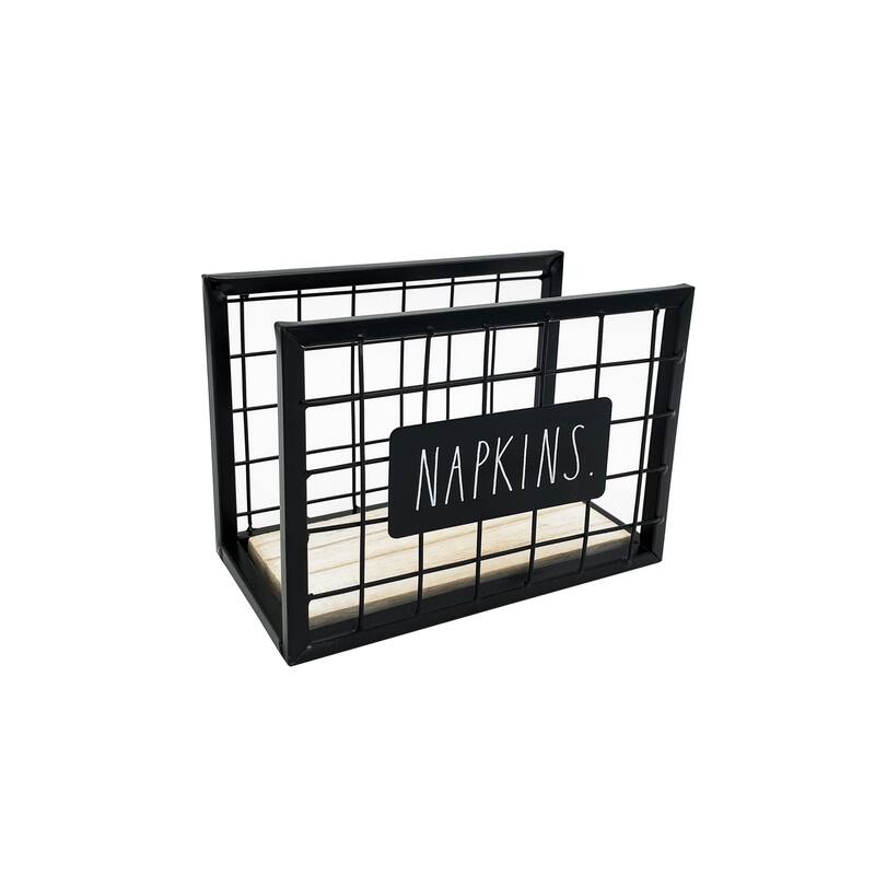 Rae Dunn Rustic Napkin Holder