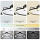 preview thumbnail 6 of 20, Bella Depot 3-Light Flush Mount Ceiling Fan with Dimmable LED Light and Remote APP Control for Children