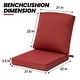 preview thumbnail 10 of 128, 21 W x 22 D in. Deep Seat Outdoor Cushion Set by Crestlive Products