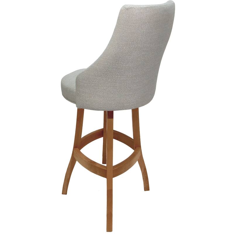 Swivel Wood Counter, Bar, Extra Tall Stool - Bellissima Plus - Bar Stool