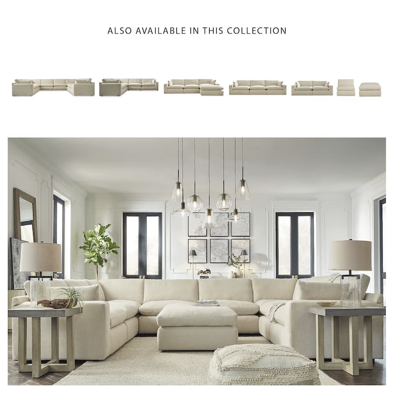 Signature Design by Ashley Elyza Oversized Accent Ottoman