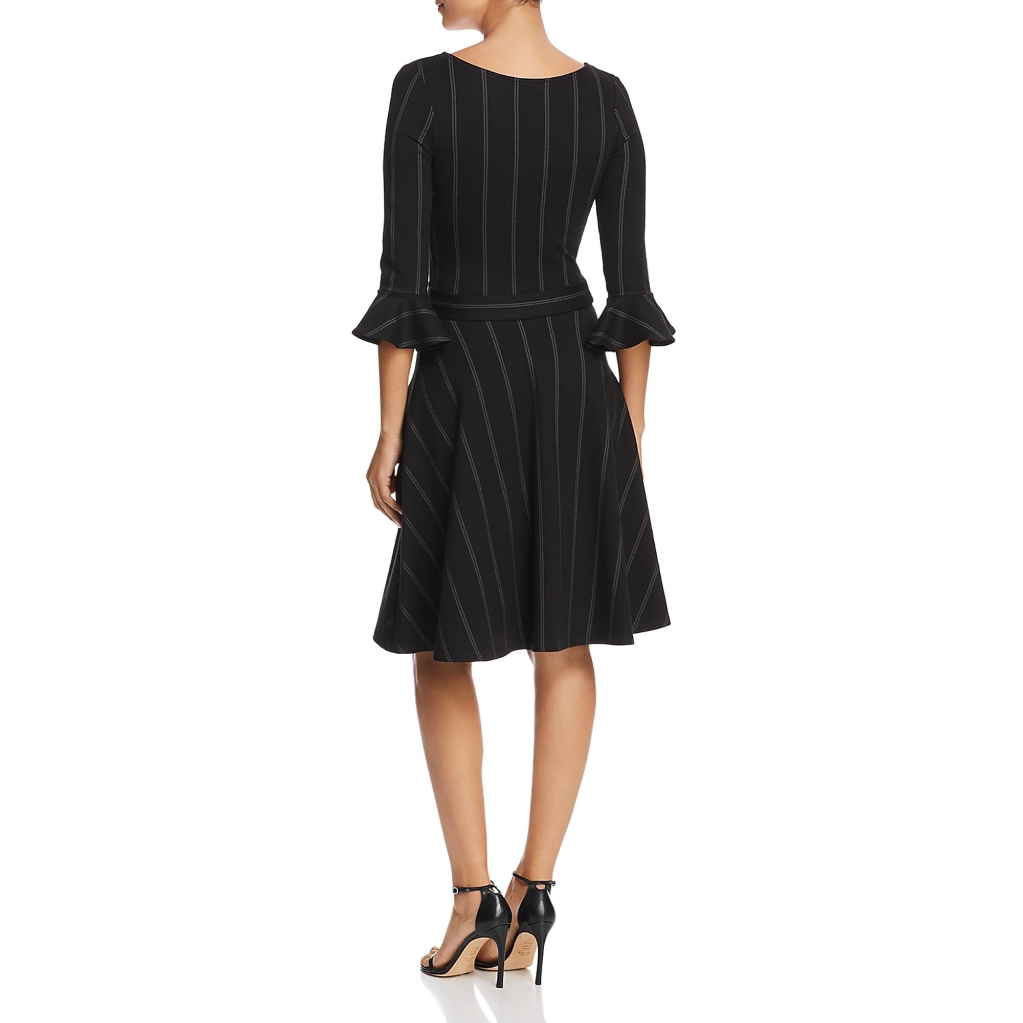 pinstripe work dress
