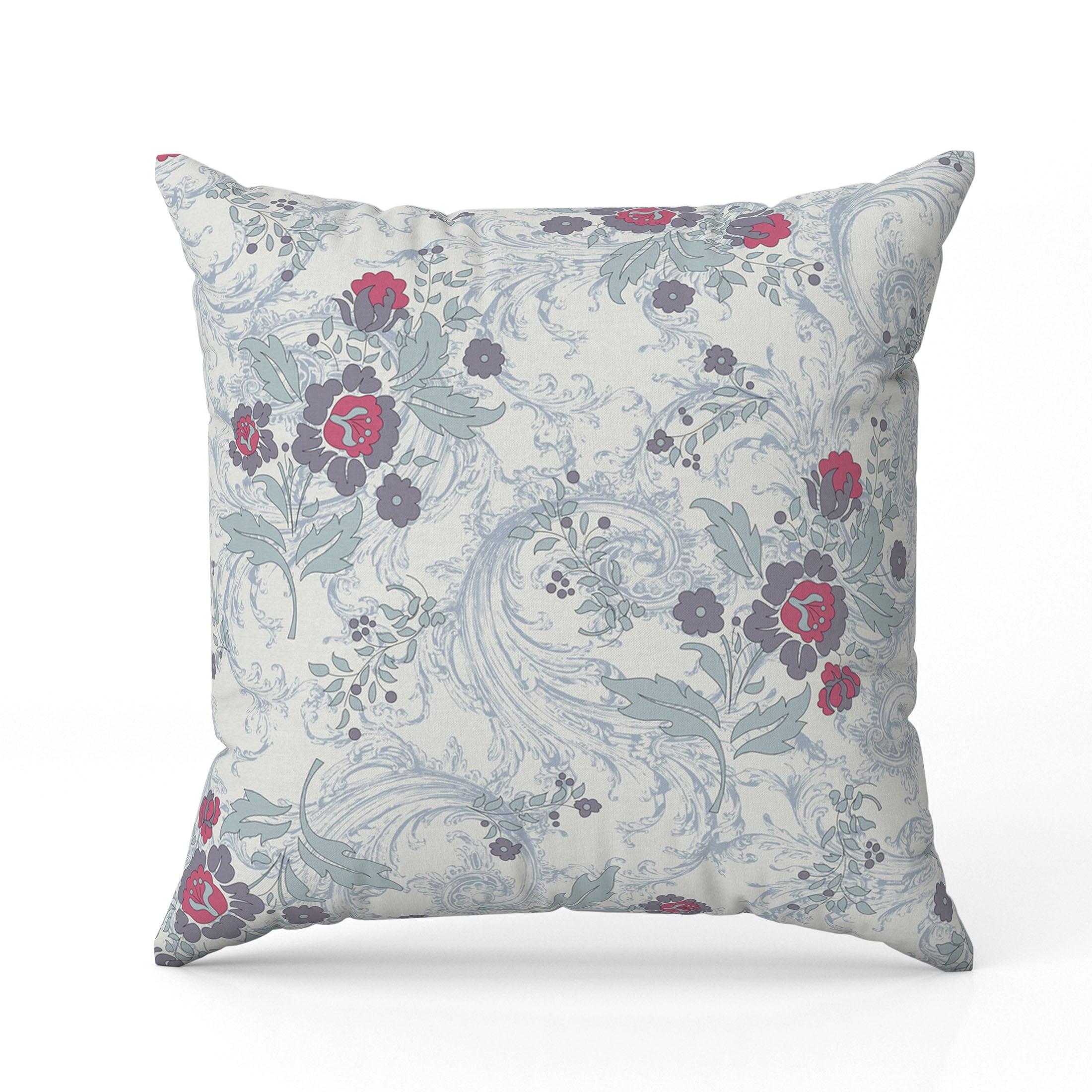 Meadow Strokes Throw Pillow26x26 Faux Suede