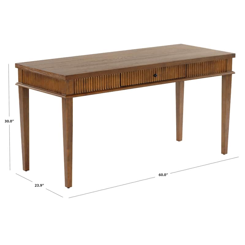 SAFAVIEH Couture Shelbie 1-Drawer Reeded Desk