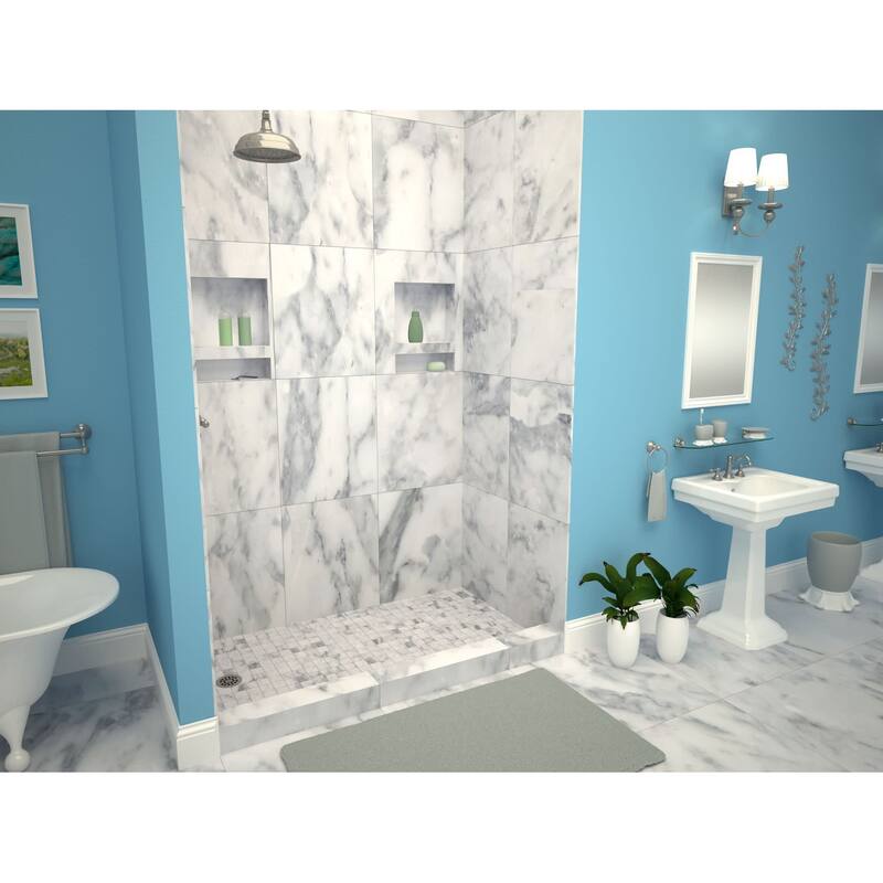 Tile Redi P4248LPVC Redi Base 48" x 42" Rectangular Shower Base with