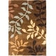 preview thumbnail 7 of 10, SAFAVIEH Handmade Soho Mair N.Z. Wool Rug 2' x 3' - Brown/Multi - Rectangle
