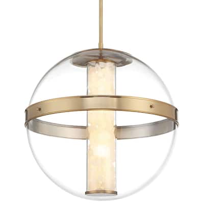 Minka Lavery 3886-L Divinely 21" Wide LED Crystal Pendant