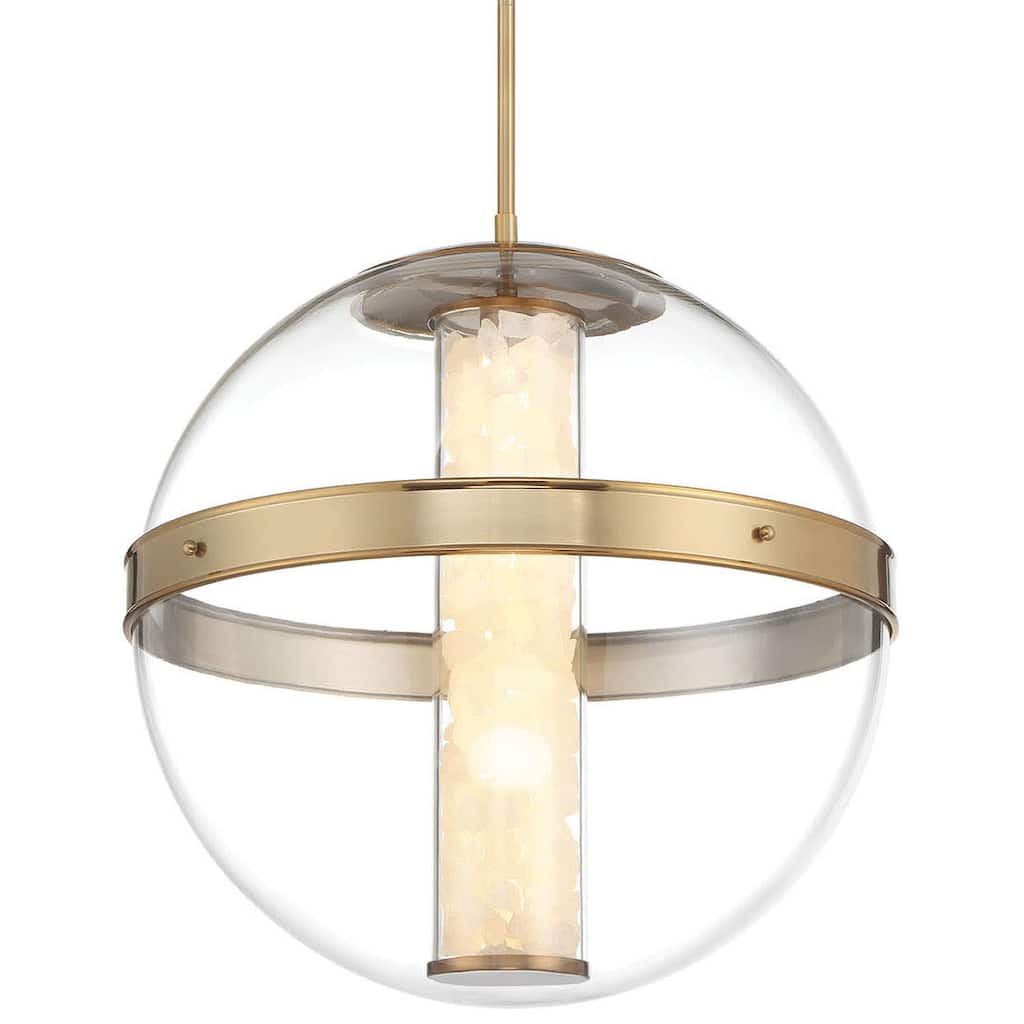 Minka Lavery 3886-L Divinely 21" Wide LED Crystal Pendant