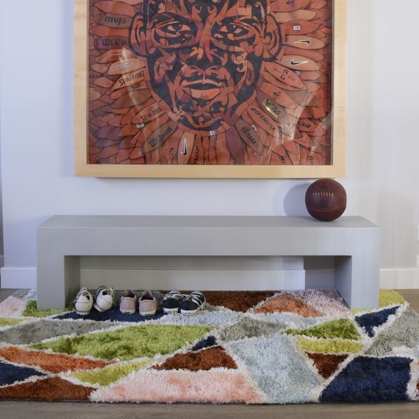 slide 2 of 7, Novogratz by Momeni Retro Prism Hand Tufted Polyester Area Rug