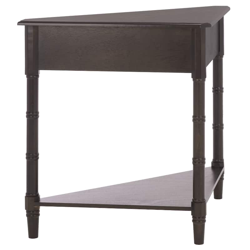 SAFAVIEH Calla Grey Corner Table - 33.9" x 17.3" x 28" - 34"W x 17"D x 28"H