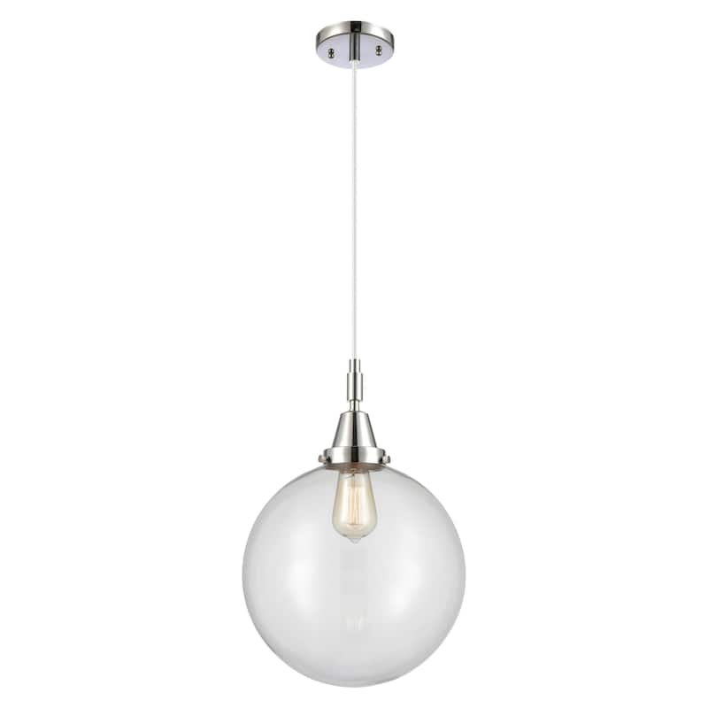 Innovations Lighting 447-1P-G202-12 Beacon 12" Wide Pendant with Clear