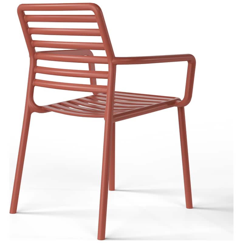 Frond and Form Outdoor Stacking Dining Armchair (Set of 4)