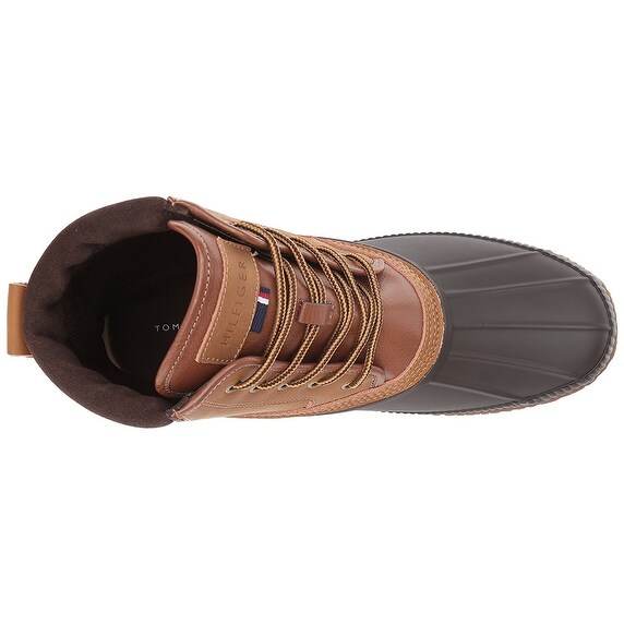 tommy hilfiger men's casey waterproof duck boots created for macy's