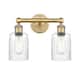 Option Brushed Brass / Clear