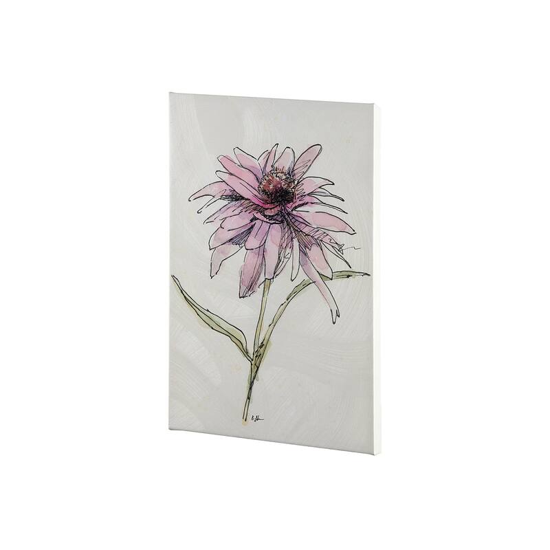 Echinacea I (20 x 30) Canvas Art Print