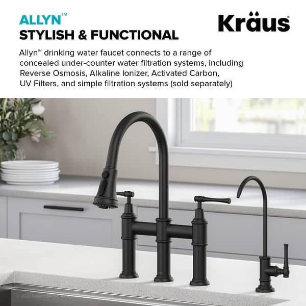 Kraus Ff 102 Allyn Drinking Water Dispenser Beverage Kitchen Faucet Overstock 31730690