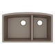 preview thumbnail 74 of 76, Karran Undermount Quartz Double Bowl Kitchen Sink