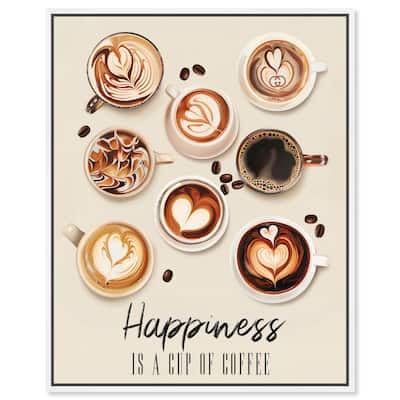 68945 Coffee Cup Collection Canvas by Art Remedy