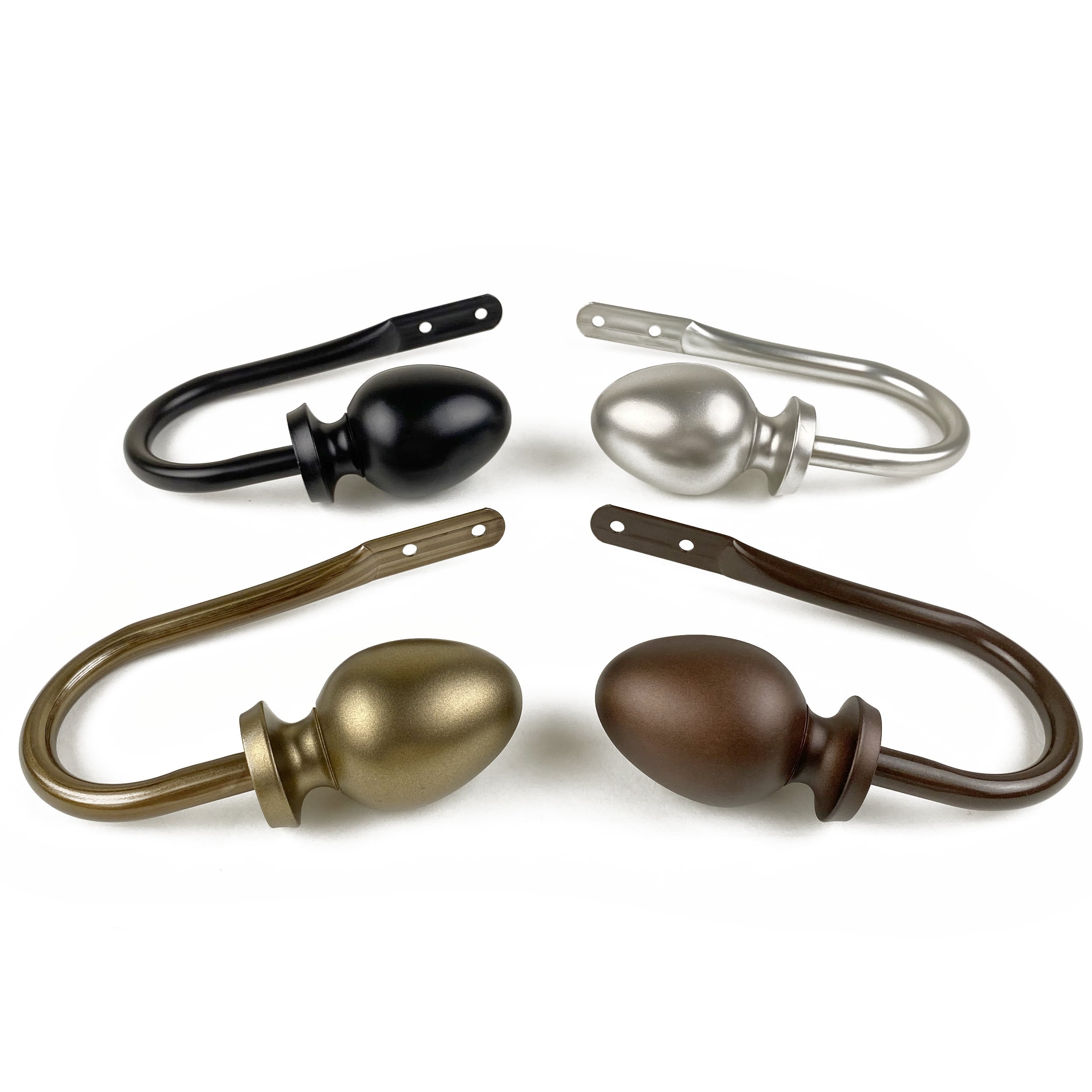 InStyleDesign Ivo Curtain Holdback Pair Bed Bath & Beyond 36067591