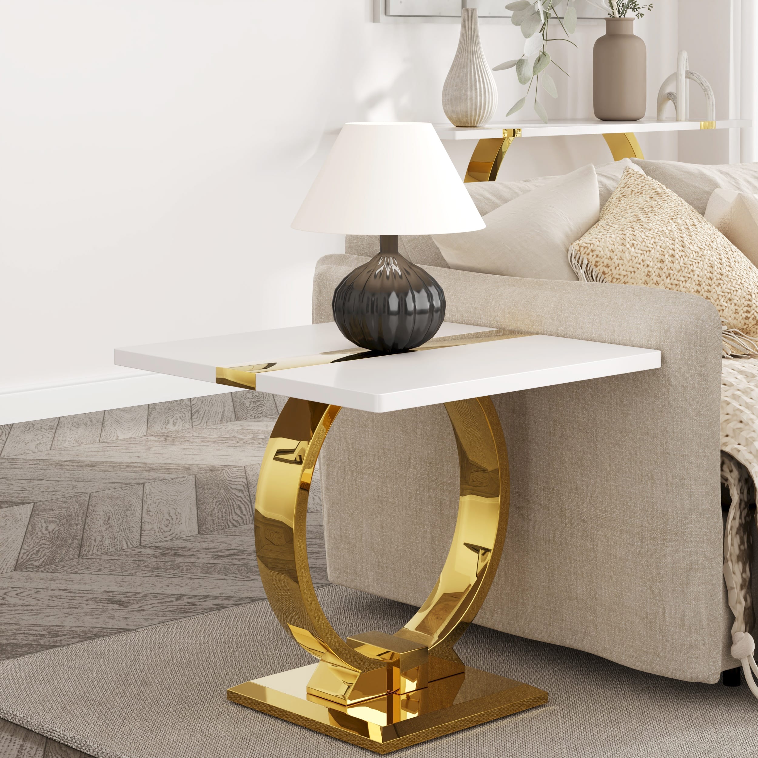 Option White and Gold