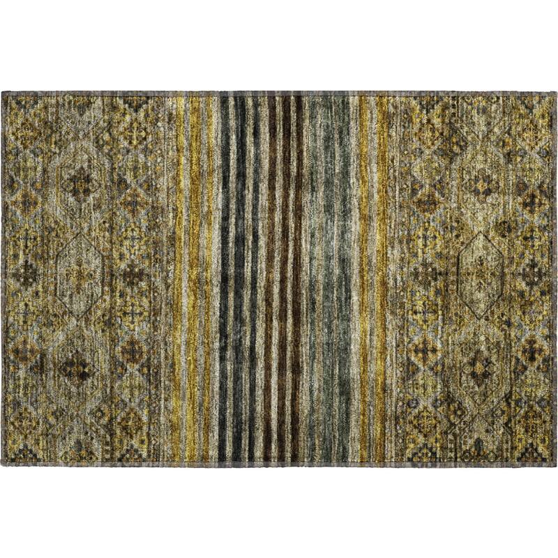 Premium Washable Super Soft Boho Stripes Mayfield Rug