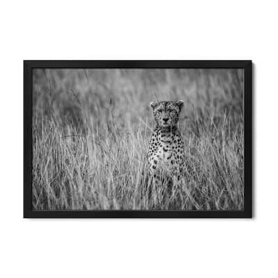 Cheetah Premium Framed Poster by Anura Fernando