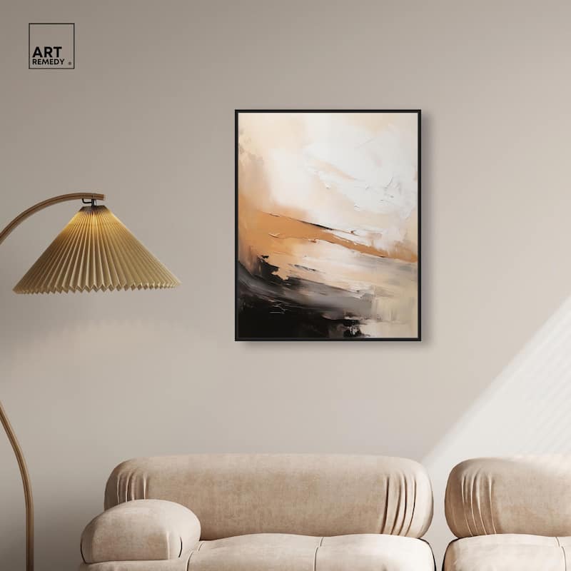 Baked Clay III Canvas by Art Remedy