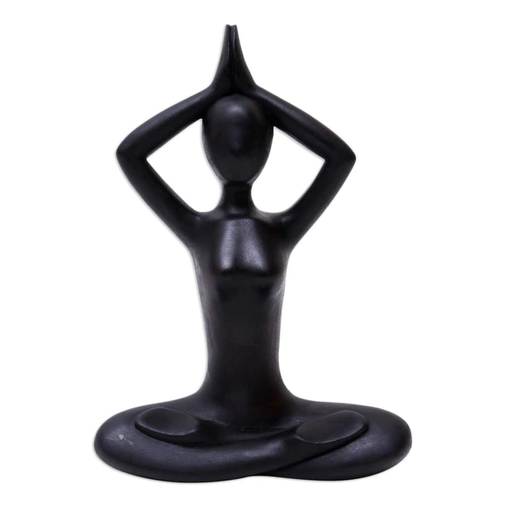 Novica Handmade The Serenity Wood Sculpture