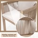 preview thumbnail 7 of 11, Outdoor Dining Set 7-Piece Acacia Wood Rope-Woven Arm Chairs with Extendable Dining Table