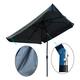 10 x 6.5ft Patio Umbrella Outdoor with Crank and Push Button
