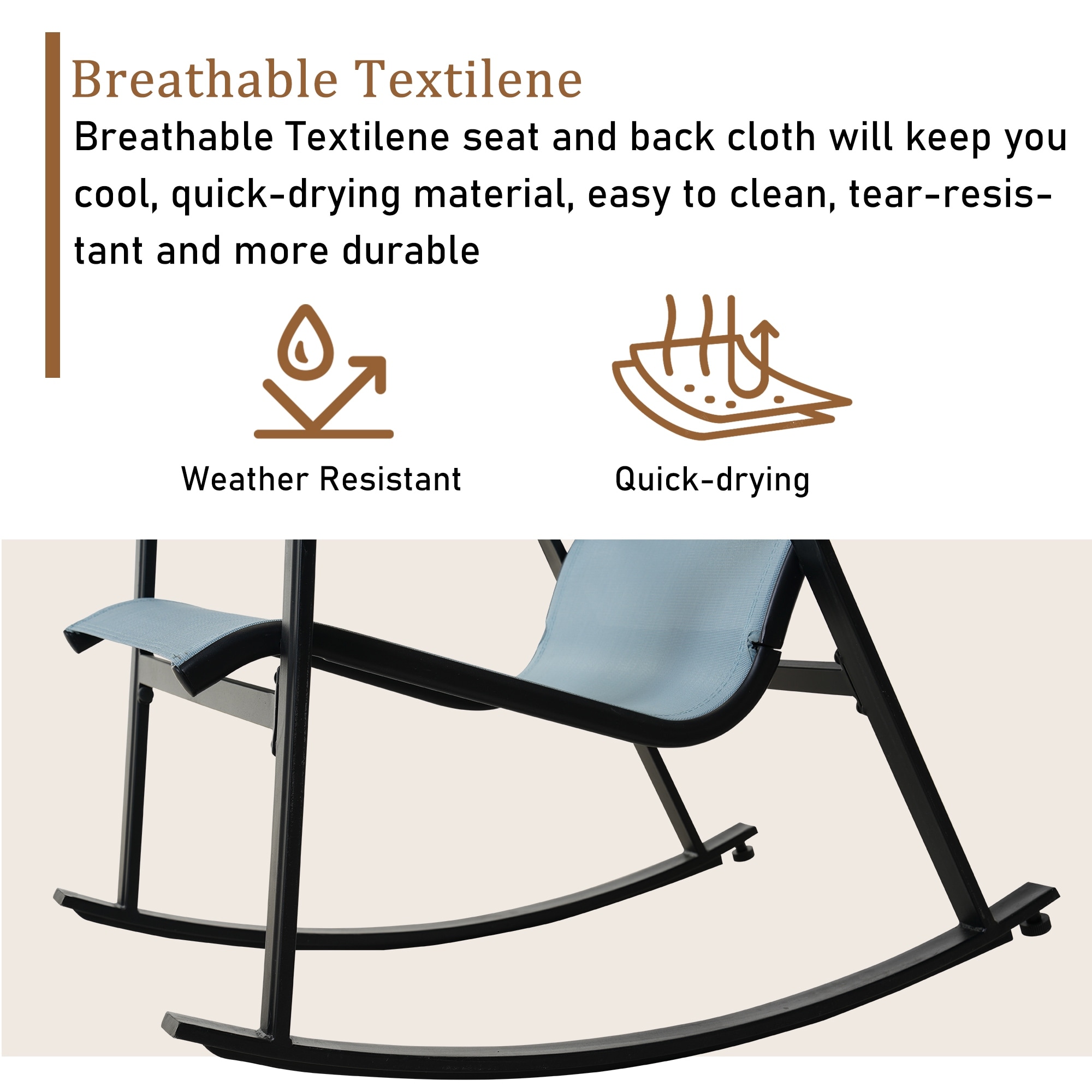 Iron easy chair cloth cheap