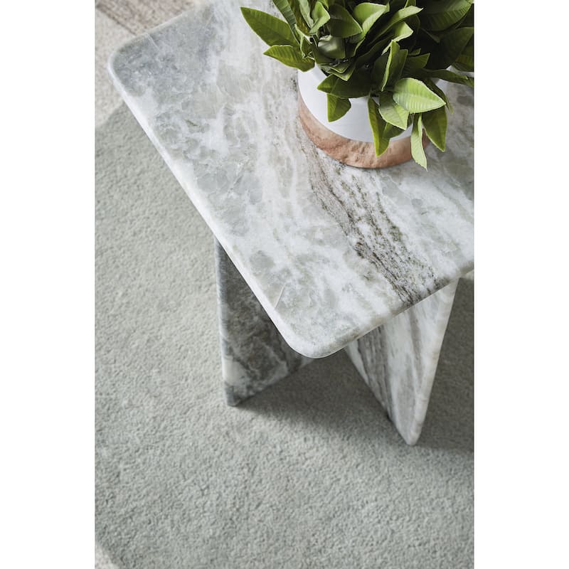 Signature Design by Ashley Keithwell Gray Accent Table - 13.5" W x 13.5" D x 20.25" H