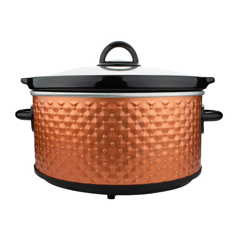 14 Cup Argyle Slow Cooker in Bronze