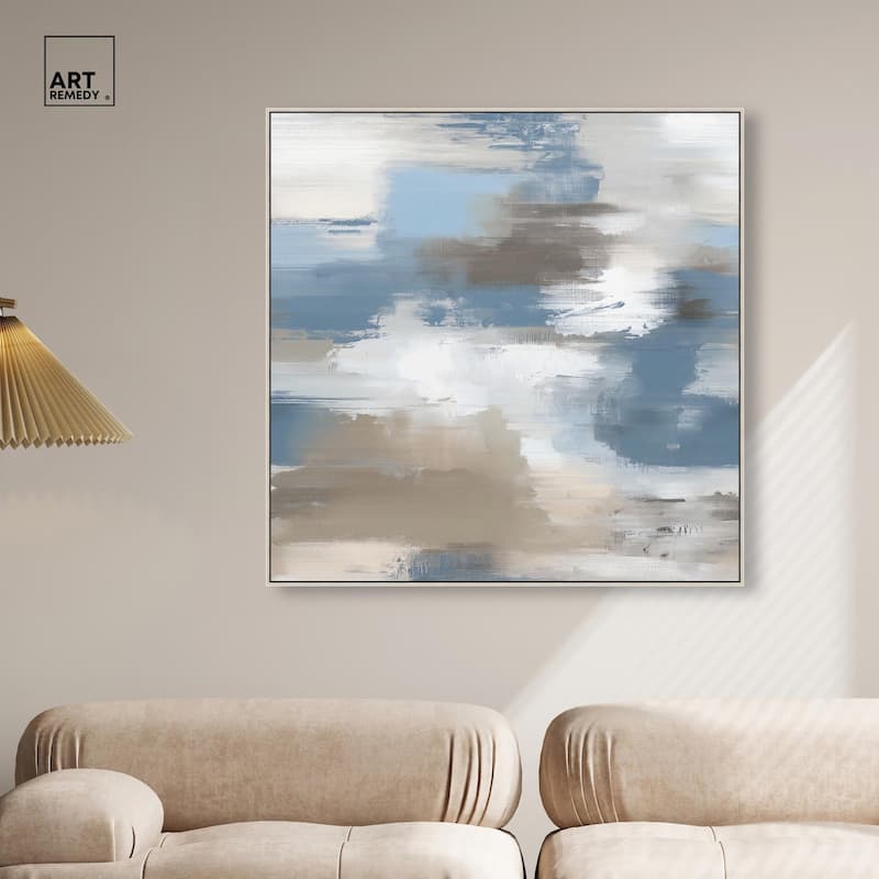 Sand and Snow Canvas by Art Remedy