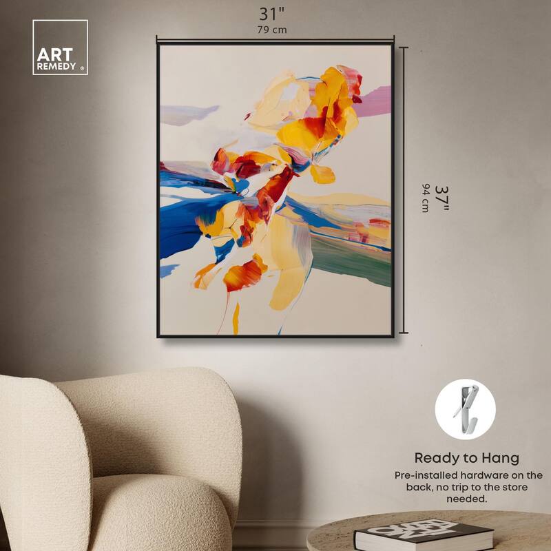 Flippant Bloom III Canvas by Art Remedy