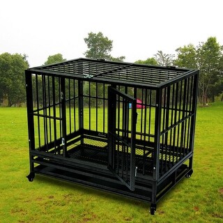 iron dog cage