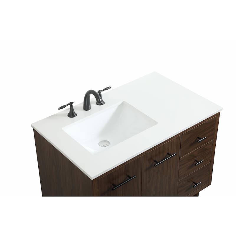 Fern 36 - 48 Inch Single Bathroom Vanity