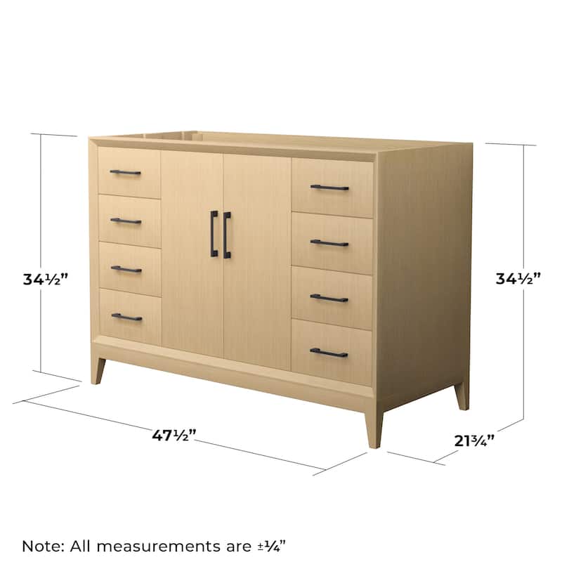 Wyndham Collection WCH7575-48S-CXSXX-MXX Janna 48" Single Free