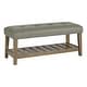 preview thumbnail 9 of 14, Cabellero Upholstered Accent Bench