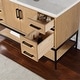 preview thumbnail 14 of 143, Altair Wildy Bathroom Vanity with White Composite Stone Top without Mirror
