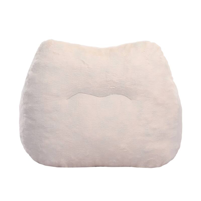 Oversized Memory Foam Bean Bag Chair Lazy Sofa with Armrests and Removable Cover for Living Room Bedroom