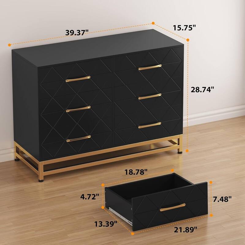 6 Drawer Dresser