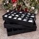 preview thumbnail 9 of 7, 72 (4 in.) Christmas Ornament Storage Box w/ Top Pocket