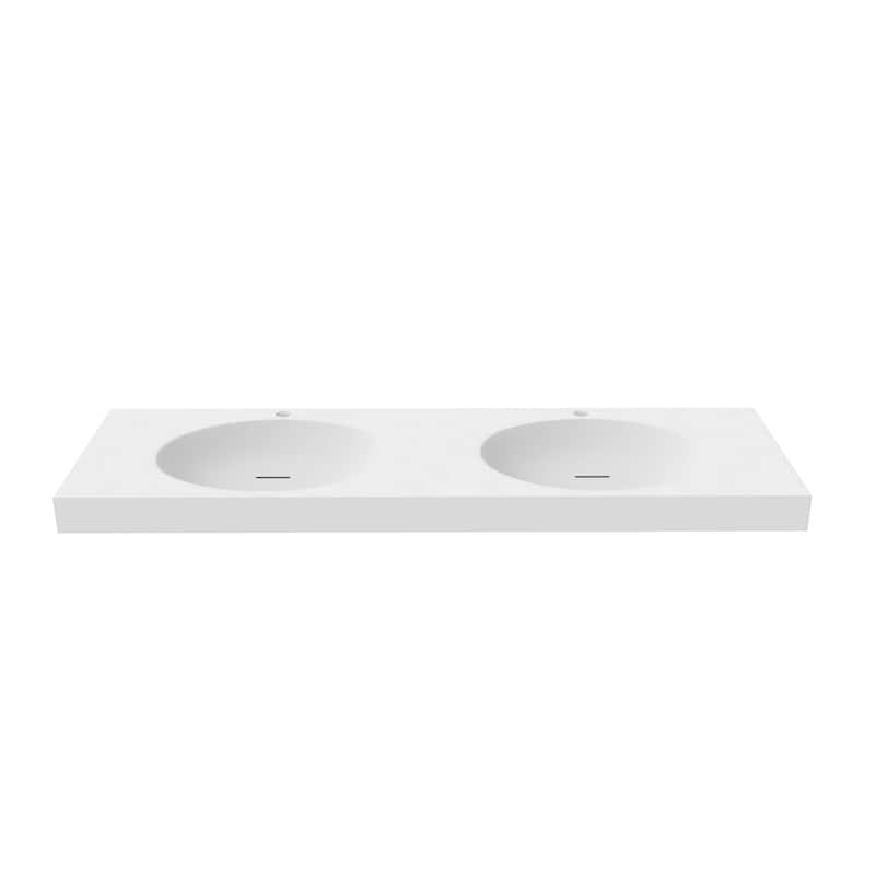 Darleen Shallow Basin Wall Mounted Bathroom Sink