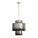 preview thumbnail 5 of 8, Varaluz Cannery 4-Light Tall Pendant - Ombre Galvanized
