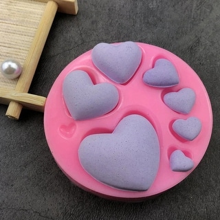 Cheers.US 8 Cavity Silicone Egg Pan, Egg Tray, Egg Shape Ice Tray Silicone Baking Supplies Cake Decorating Chocolate Candy Jello Baking Pan Muffin Brea