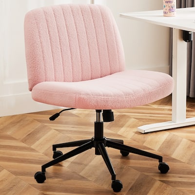 Criss Cross Home Office Desk Chair with Wheels