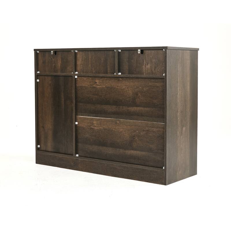 Traditional 3 Drawer Sideboard Storage Cabinet