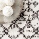 preview thumbnail 11 of 24, Nuloom Contemporary Modern Mayen Geo Trellis Area Rug
